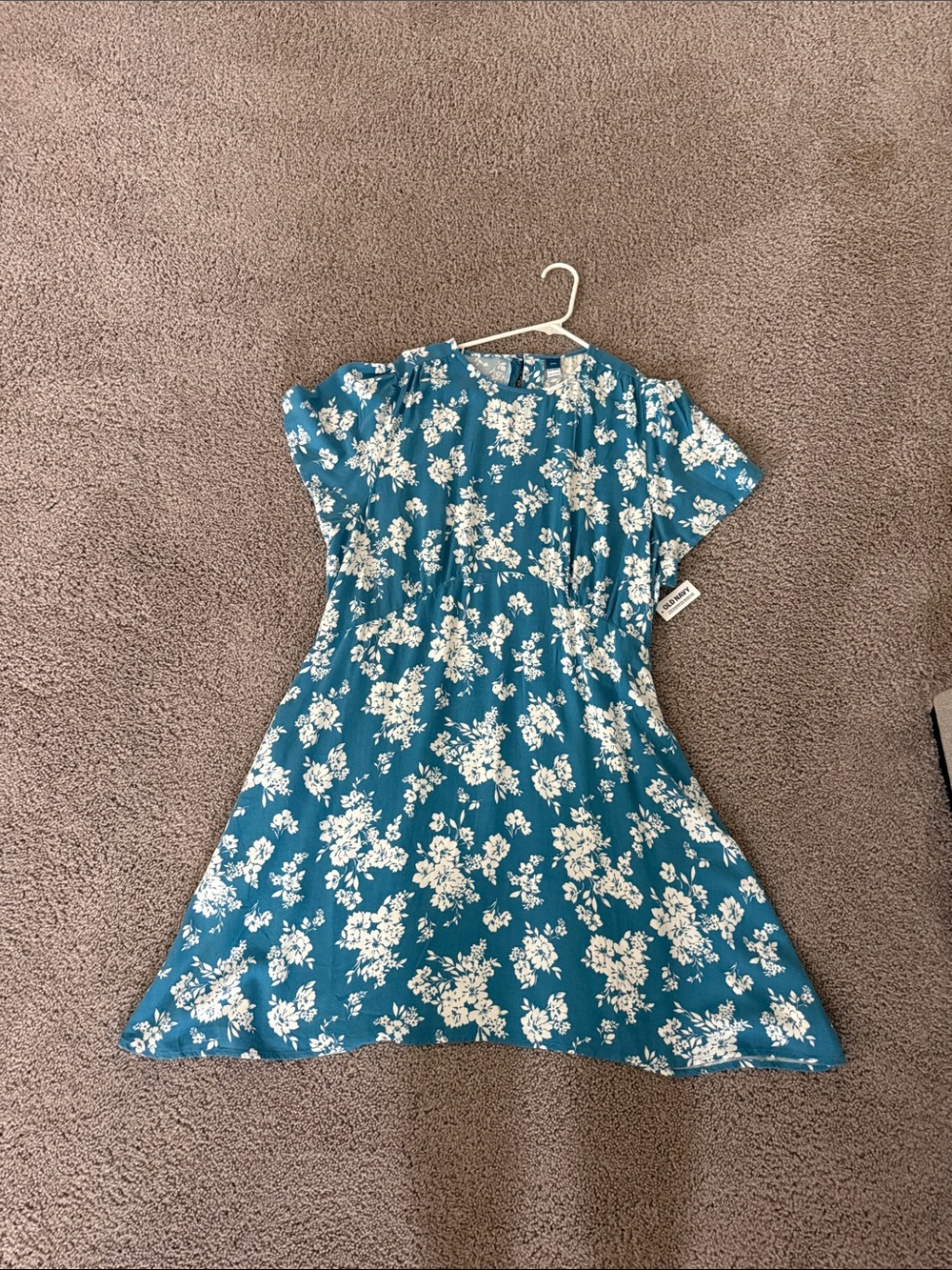 Women’s Floral Crepe Dress Old Navy